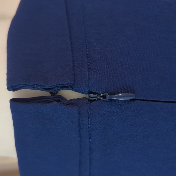 Fitted Pencil Dress with Slit - Picture 12 of 14